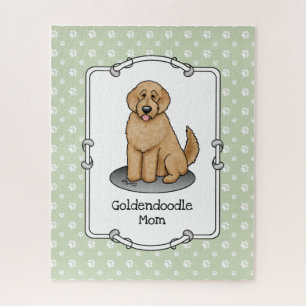 Goldendoodle Mam Doodle Mam (gouden rood) Dog Mam Legpuzzel