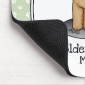 Goldendoodle Mam Doodle Mam (gouden rood) Dog Mam Muismat (Hoek)