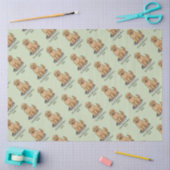 Goldendoodle Mam Doodle Mam (gouden rood) Dog Mam Tissuepapier (Craft)