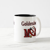 Goldendoodle mam Mok (Voorkant rechts)