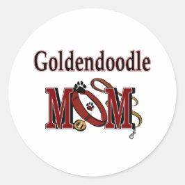 Goldendoodle mam Sticker
