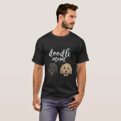 Goldendoodle Moeder Doodle Mam Goldendoodle T-shirt (Voorkant volledig)
