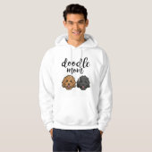 Goldendoodle Moeder - Doodle Moeder Cute Hond Hoodie (Voorkant volledig)
