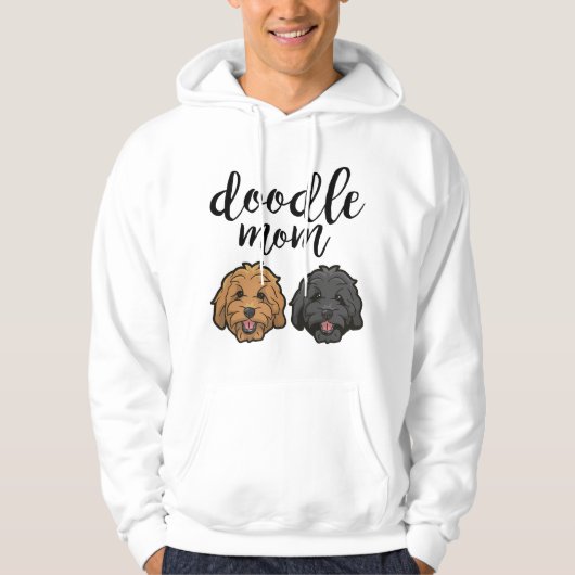 Goldendoodle Moeder - Doodle Moeder Cute Hond Hoodie (Voorkant)