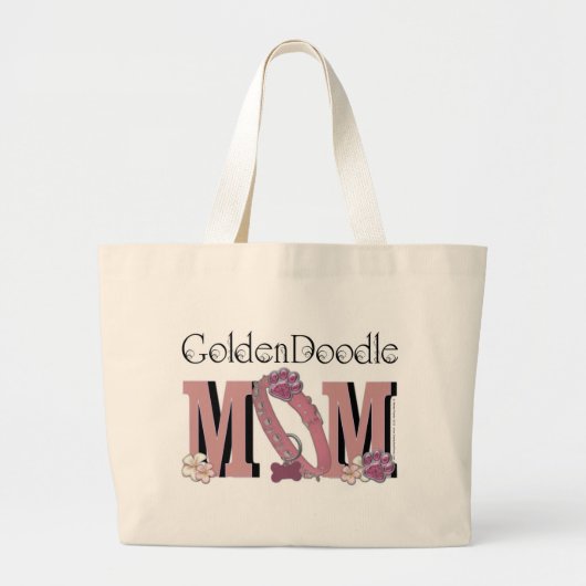 GoldenDoodle MOM Grote Tote Bag (Voorkant)