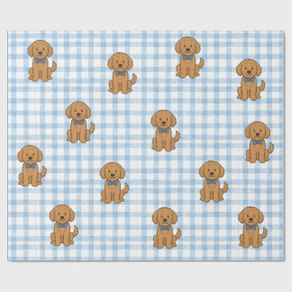 goldendoodle-plakpapier cadeaupapier