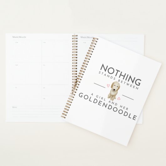 Goldendoodle Planner (Display)