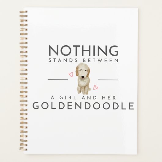 Goldendoodle Planner (Voorkant)