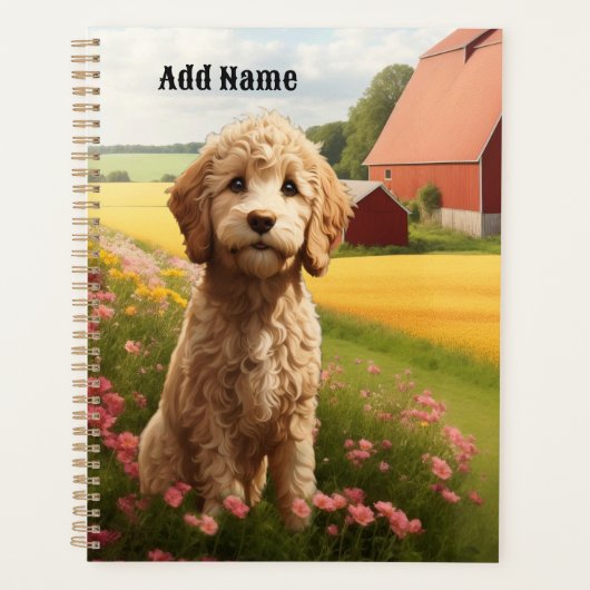 Goldendoodle Planner (Voorkant)