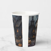 Goldendoodle pompoenen Halloween eng Papieren Bekers (Links)