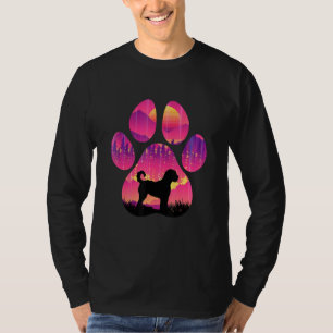 Goldendoodle Poot Moeder Vader Hond Liefhebber Vro T-shirt