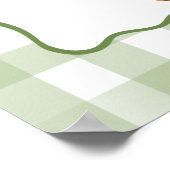 Goldendoodle Puppy Dog 1st Birthday Milestone  Poster (Hoek)