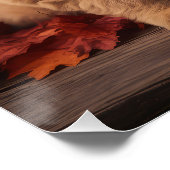 Goldendoodle Puppy Herfst Delight Pompoen Perfect Poster (Hoek)