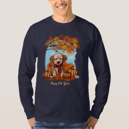 Goldendoodle Puppy Herfst T-shirt