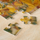 Goldendoodle Puppy In Fall Leaves Legpuzzel (Zijkant)