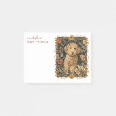 Goldendoodle Puppy voor Doodle Mam of Papa Post-it® Notes (Voorkant)