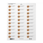 Goldendoodle Retouradreslabels Etiket (Full Sheet)