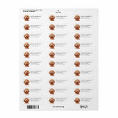 Goldendoodle Retouradreslabels Etiket (Full Sheet)