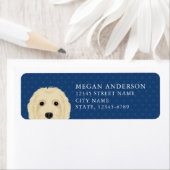 Goldendoodle Retouradreslabels Etiket (Insitu)