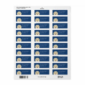Goldendoodle Retouradreslabels Etiket (Full Sheet)