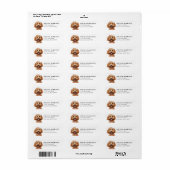 Goldendoodle Retouradreslabels Etiket (Full Sheet)