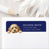 Goldendoodle Retouradreslabels Etiket (Insitu)