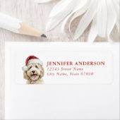 Goldendoodle retouradreslabels etiket (Insitu)