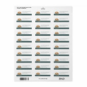 Goldendoodle Return Address Labels (Full Sheet)