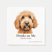 Goldendoodle servet (Voorkant)