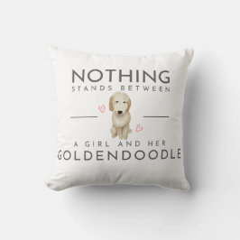 Goldendoodle Sierkussen