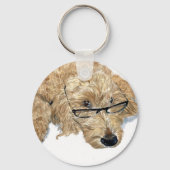 Goldendoodle Stella Sleutelhanger (Voorkant)