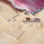 Goldendoodle strand relax scène legpuzzel (Zijkant)