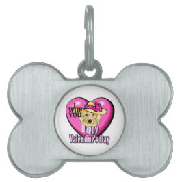 Goldendoodle Valentijnsdag Huisdieren Naamplaatje