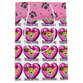 Goldendoodle Valentijnsdag Medium Cadeauzakje (Voorkant)