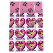 Goldendoodle Valentijnsdag Medium Cadeauzakje (Achterkant)