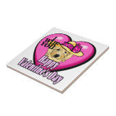 Goldendoodle Valentijnsdag Tegeltje (Zijkant)