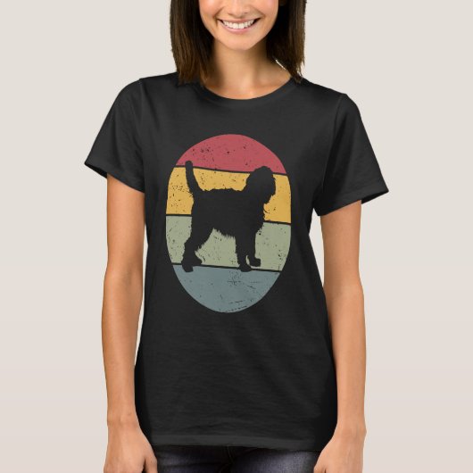 Goldendoodle Vintage T-shirt (Voorkant)