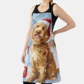 Goldendoodle Winter Wonderland Christmas Joy Schort (Insitu)