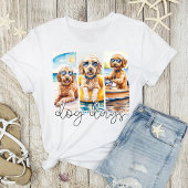 Goldendoodles in Zonnebril Hondendagen van de zome T-shirt