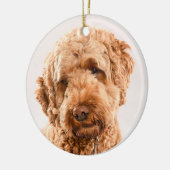 GoldendoodStudio Portret Keramisch Ornament (Links)