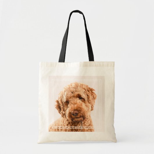 GoldendoodStudio Portret Tote Bag (Voorkant)