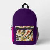 Goldene Flüsse  Bedrukte Rugzak (Voorkant)