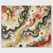 Goldene Flüsse  Cadeaupapier (Vlak)