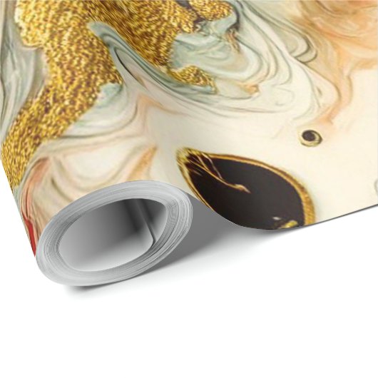 Goldene Flüsse  Cadeaupapier (Rol Hoek)