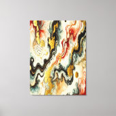 Goldene Flüsse Canvas Afdruk (Voorkant)
