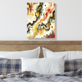 Goldene Flüsse  Canvas Afdruk (Insitu (Slaapkamer))