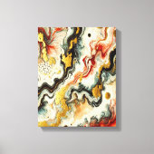 Goldene Flüsse  Canvas Afdruk (Voorkant)