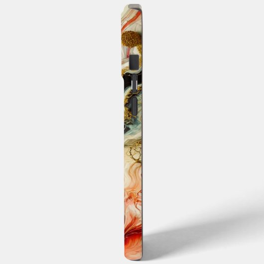 Goldene Flüsse Case-Mate iPhone Case (Achterkant / Links)