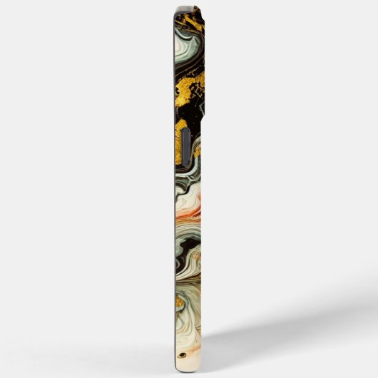 Goldene Flüsse Case-Mate iPhone Case (Achterkant / Rechts)