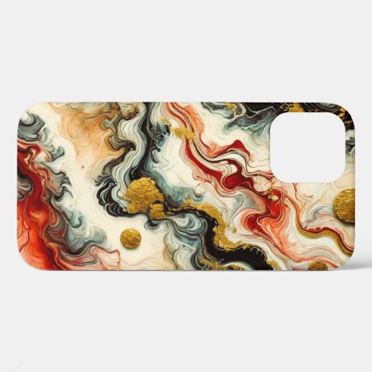 Goldene Flüsse Case-Mate iPhone Case (Achterkant (horizontaal))